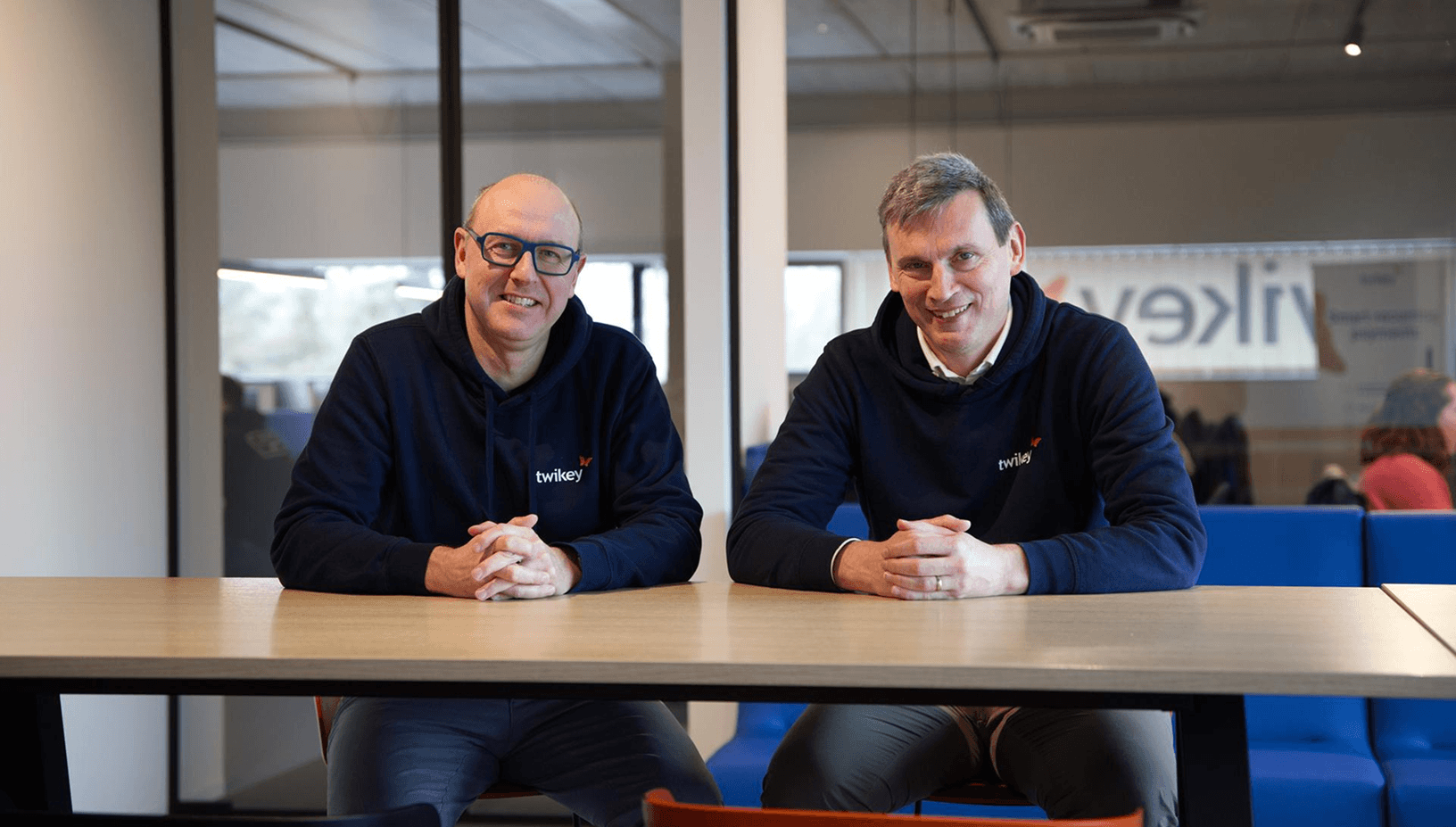 Dominique Adriansens en Koen Serry
